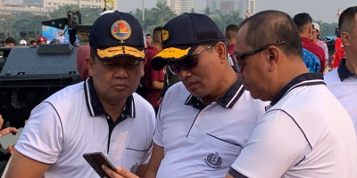 Dankormar Hadiri Perayaan Fun Run Panglima TNI Tahun 2024