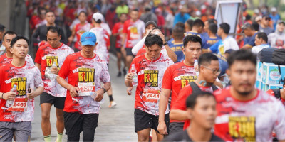 8.519 Peserta Ramaikan Panglima TNI Run 2024