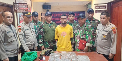 TNI-AL Kembali Berhasil Gagalkan Penyelundupan Ganja di Jayapura
