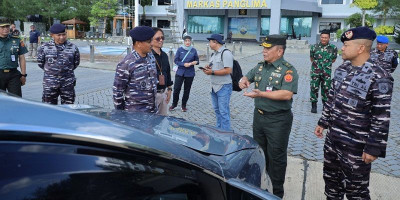 Koarmada III Terima Kunjungan Dirfasjas Ditjen Kuathan Kemhan RI 