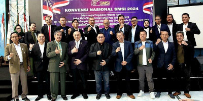 Pengukuhan Pengurus Pusat SMSI dan Pelantikan Forum Pemred SMSI 