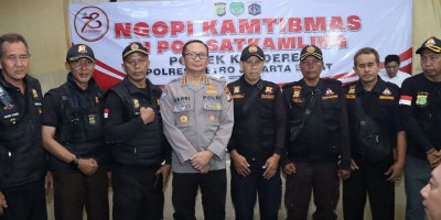 Ngopi Kamtibmas Bersama Pejabat Utama Polda Metro Jaya