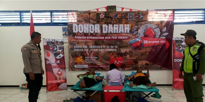 Peduli Sesama,  PSHT Kobaret Solo Raya Gelar Donor Darah