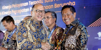 Kemhan RI Raih Terbaik Pertama Pada Penghargaan Anugerah Layanan Investasi 2024