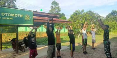 Bertahap, Bertingkat dan Berlanjut, Satgas Yonzipur 5/ABW Bina Fisik Remaja Rumah Singgah