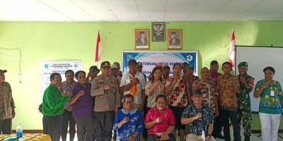 Babinsa Hadiri Lintas Sektoral, Komitmen Bersama Program Kesehatan