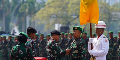 Panglima TNI Resmikan Lima Yonif PDR di Papua