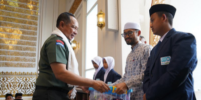 Panglima TNI Kunjungi Pondok Pesantren MIRA Institute di Pandeglang Banten