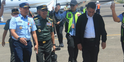Panglima TNI Resmikan Pompa Hidram Pertanian Di Banyumas