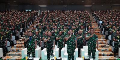 Panglima TNI Berikan Pengarahan pada Apel Danrem Dandim Terpusat Tahun 2024