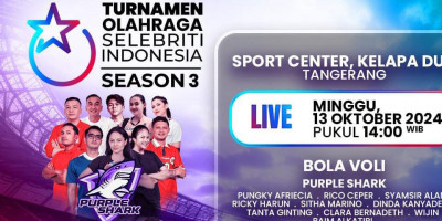 TOSI Season 3: Puluhan Selebriti Siap Bersaing di Cabang Olahraga Baru