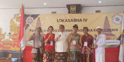 DR I Wayan Suweca Terpilih Ketua Pengurus Harian PHDI Kota Cimahi Masa Bhakti Tahun 2024-2029