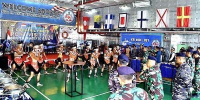 Kas Koarmada III Tinjau Kesiapan Terakhir Satgas Port Visit TNI AL 