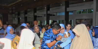 Tekan Angka Stunting, Lanud Sultan Hasanuddin Gelar Gebyar Gizi dan Keluarga Sehat
