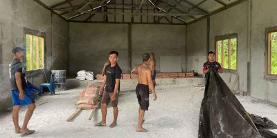 Satgas Yonzipur 5/ABW Wujudkan Toleransi Beragama dalam Gotong-royong