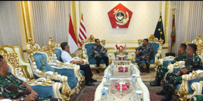 Dankormar Terima Kunjungan Menteri Perhubungan RI