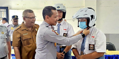 Dishub Sumut Gencarkan Sosialisasi Keselamatan Berlalulintas kepada Pelajar 