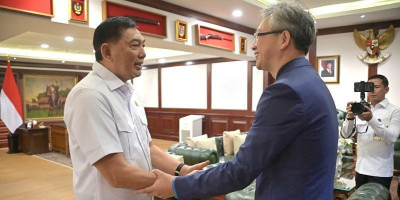 Menhan Sjafrie Menerima Dubes China Wang, Sepakati Peningkatan Hubungan Bilateral