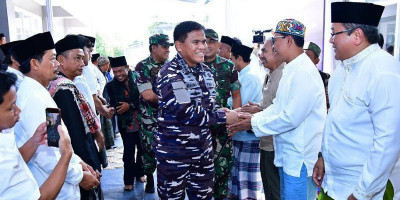 Kasal Resmikan Gedung Santri dan Peletakan Batu Pertma Pembangunan Maajid