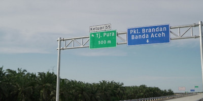 Hutama Karya Optimis Jalan Tol Tanjung Pura – Pangkalan Brandan Rampung Akhir Tahun