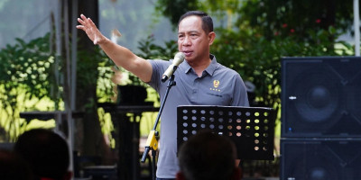 Panglima TNI Beri Pengarahan Pada Peserta Rakor Evaluasi Operasi dan Latihan Tahun 2024