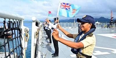 Satgas Port Visit 2024 Tinggalkan Fiji, Siap Lanjutkan Misi ke Vanuatu