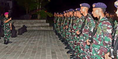 Prajurit Koarmada III Mendadak Dikumpulkan di Malam Hari, Ada Apa? 