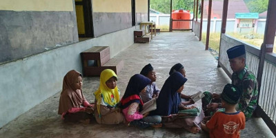 TPQ Binaan Satgas Yonzipur 5/ABW Jadi Pusat Pendidikan Agama Generasi Muda