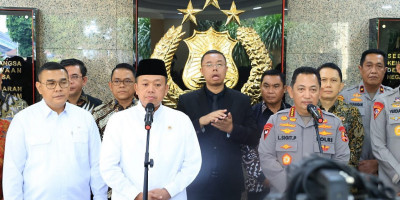 Menteri ATR/BPN Temui Kapolri Untuk Kerjasama Berantas Mafia Tanah Tanpa Toleransi