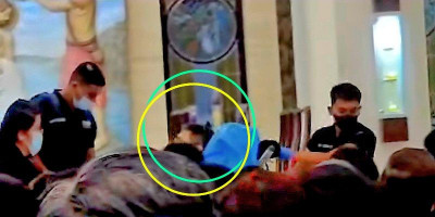 Penikaman Pastor Saat Bagi Komuni di Gereja Katolik Bukit Timah