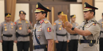 Kapolri Resmi Lantik Komjen Ahmad Dofiri Sebagai Wakapolri yang baru