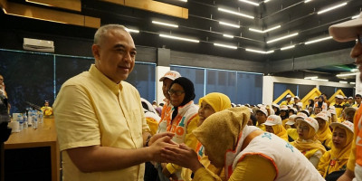 RIDO Wajib Menang Satu Putaran, Golkar DKI Minta Kader Door to Door Sampai di Lingkungan Terkecil