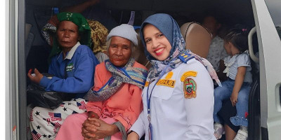 Ribuan Pengunjung Nikmati Shuttle Bus Gratis dari Dishub Sumut