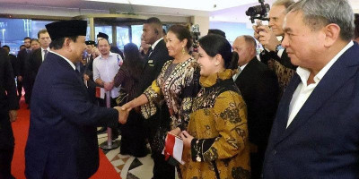 Diaspora Indonesia Sambut Kedatangan Presiden Prabowo di Rio de Janeiro