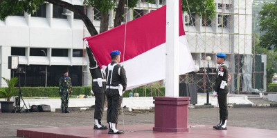 Askomlek Panglima TNI Pimpin Upacara Bendera 17-an Bulan November Tahun 2024