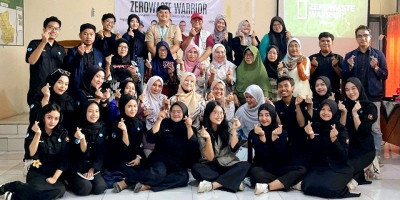 Mahasiswa Vokasi IPB Bersama Tiga Komunitas Lingkungan Gelar Kampus Desa Zero Waste Warrior 