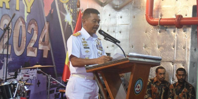 Satgas Port Visit 2024 Gelar Cocktail Party di Papua Nugini, Pererat Hubungan Diplomatik