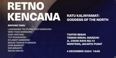 Pagelaran Kethoprak Retno Kencana: Goddess of the North Siap Digelar di TIM 