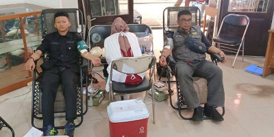 Perhutani KPH Bandung Utara Gelar Donor Darah Bersama Saka Wanabakti