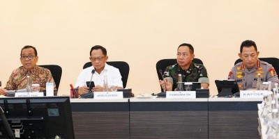 Panglima TNI Hadiri Rakor Tingkat Menteri  Dipimpin Menko PMK