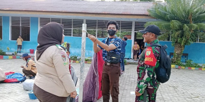 Pembinaan Generasi Muda, Babinsa Biak Kota Aktif di Kegiatan Pramuka