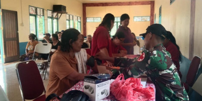 Posbindu Satgas Yonzipur 5/ABW Wujudkan Masyarakat Sehat untuk Hidup Lebih Baik