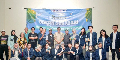 Mahasiswa IPB Dirikan Bank Sampah Berseri di Sukasari
