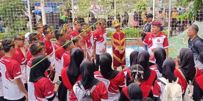 Kolonel Marinir Kakung: Jung Kwatu Kab. Mojokerto Juara 1 Dayung Perahu Naga HUT Ke-10 Prodi Ilmu Kelautan UIN Sunan Ampel