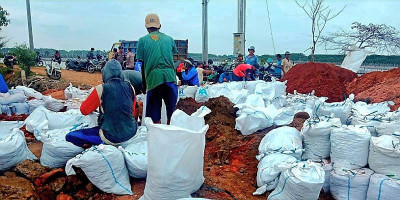 Tanggul Sungai Bremi Jebol, Dua Desa di Pekalongan Terdampak