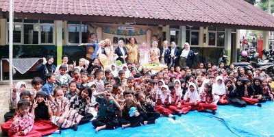 Mahasiswa IPB Gelar Program BONA di SDN 01 Cijayanti