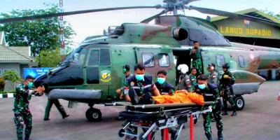 TNI AU dan TUDB Gelar Operasi SAR Bersama di Pontianak