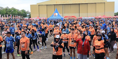 5.250 Peserta Meriahkan Gelaran Air Force Run 2024 di Lanud Sultan Hasanuddin