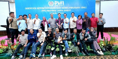 PWI Kota Bogor Kirim 19 Wartawan Ikuti OKK di Bandung