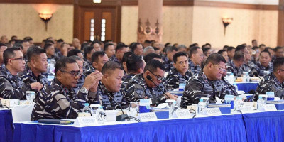 Pangkoarmada III Ikut Apel Komandan Satuan TNI AL 2024
